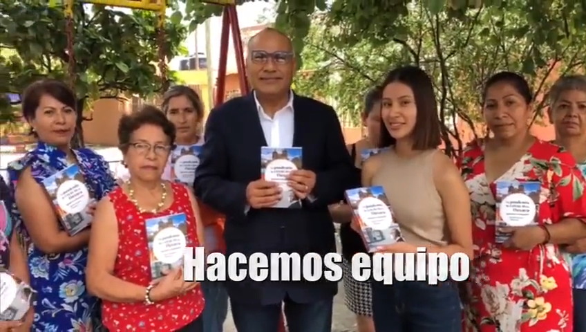 Reunión con vecinos de la Unidad Habitacional Benito Juárez